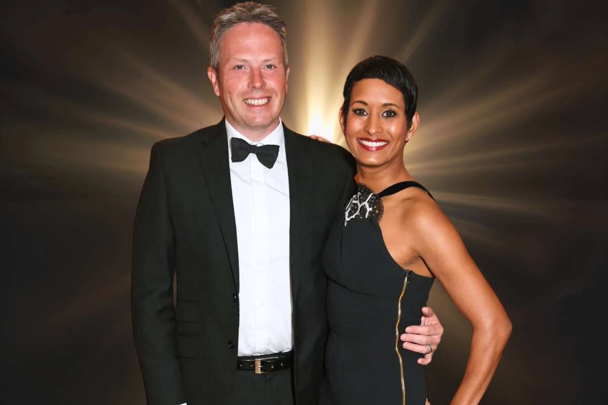 Naga Munchetty husband James Haggar,
