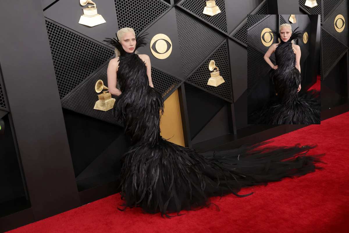 Lady Gaga at Grammy red carpet fashion