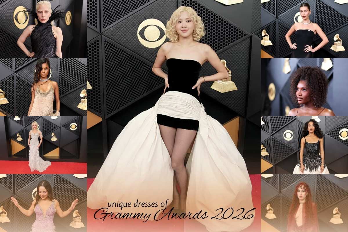 unique dresses of grammy awards 2026